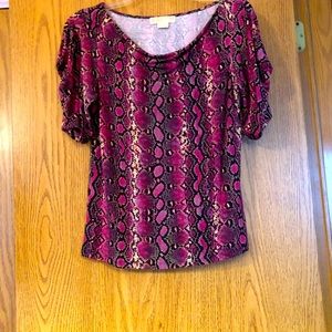 Michael Kors short sleeve top. Size M